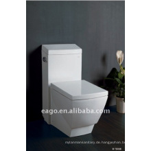 EAGO Square Ceramic Einteiliges WC mit UPC und CUPC